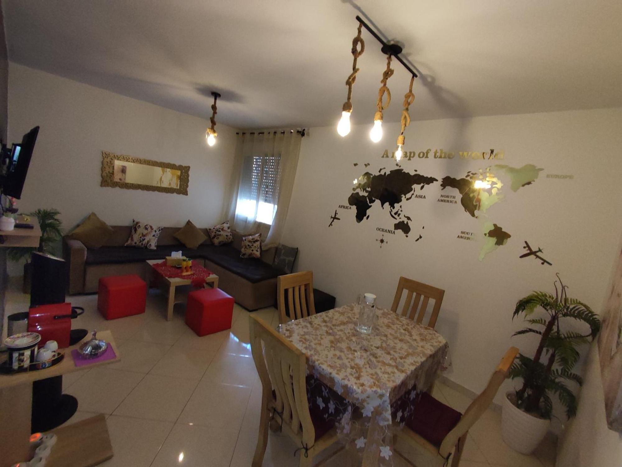 Beautiful Ground-Floor Apartment With Portable Air Conditioning, Parking, And Free Wi-Fi Casablanca Luaran gambar